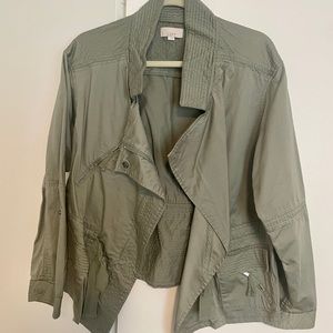 Loft Flattering Green Jacket